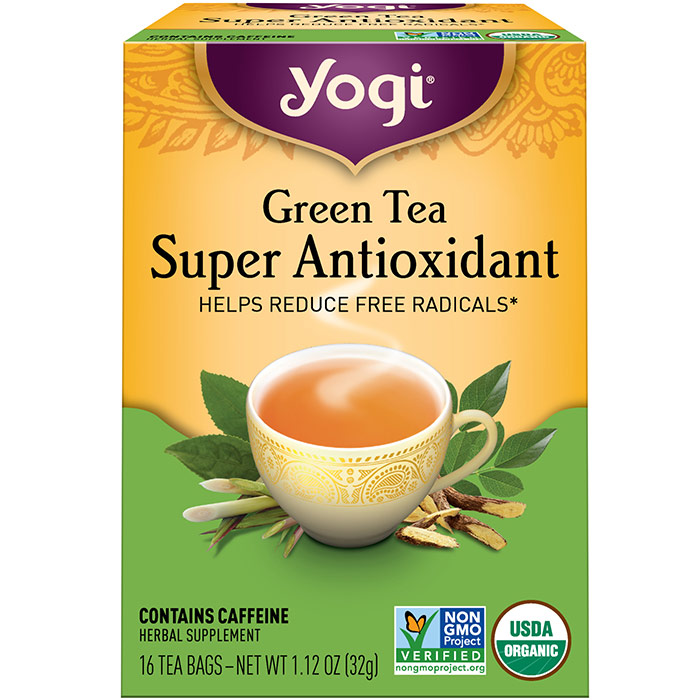 Green Tea Super Antioxidant 16 tea bags from Yogi Tea