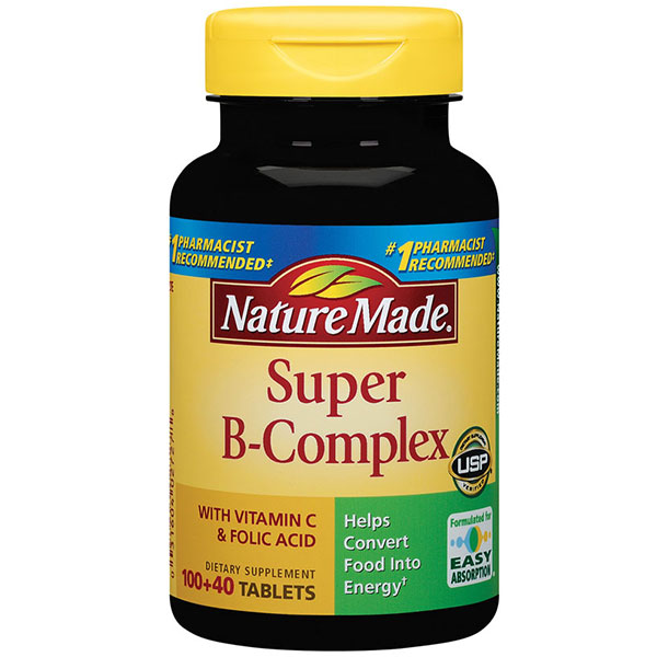 Super B-Complex, 140 Tablets, Nature Made