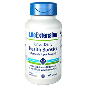 Once-Daily Health Booster (formerly Super Booster), 60 Softgels, Life Extension