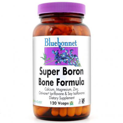Super Boron Bone Formula, 120 Vcaps, Bluebonnet Nutrition