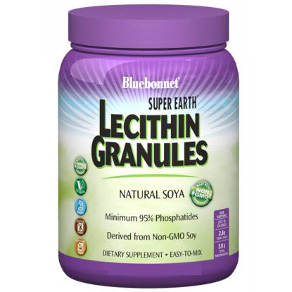 Super Earth Lecithin Granules, 1 lb, Bluebonnet Nutrition