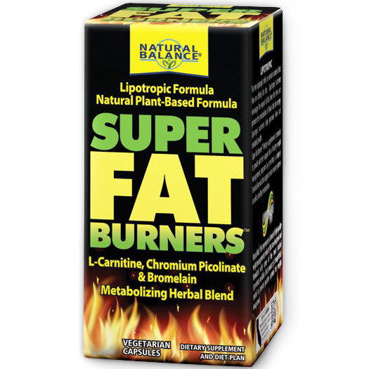 Super Fat Burners, Lipotropic Formula, 60 Vegetarian Capsules, Natural Balance