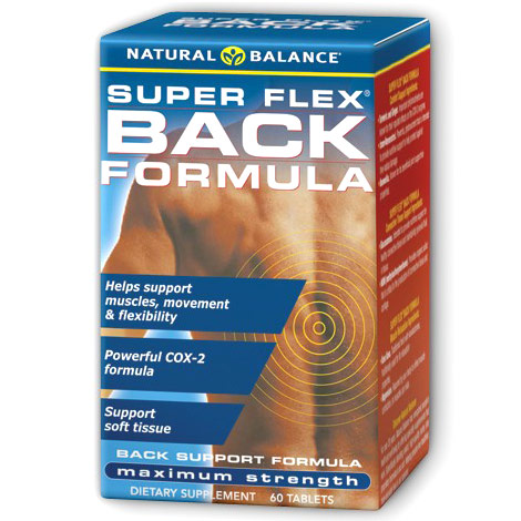 Super Flex Back Formula, 60 Tablets, Natural Balance