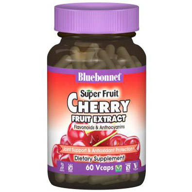 Super Fruit Cherry Fruit Extract, 60 Vcaps, Bluebonnet Nutrition