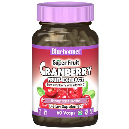 Super Fruit Cranberry Fruit Extract, 120 Vcaps, Bluebonnet Nutrition