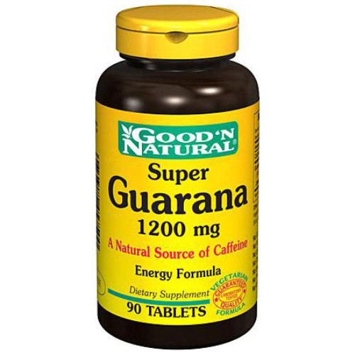 Good 'N Natural Super Guarana 1200 mg, 90 Tablets, Good 'N Natural