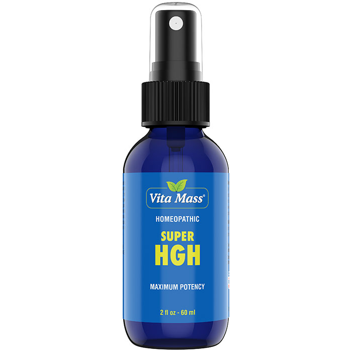 Super HGH Homeopathic Oral Spray, 2 oz (60 ml), Vita Mass