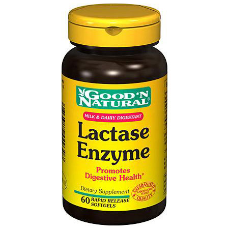 Good 'N Natural Super Lactase Enzyme, 60 Softgels, Good 'N Natural
