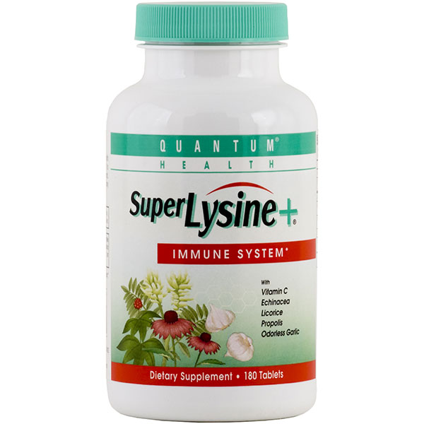 Super Lysine +, 180 tablets, Quantum Health