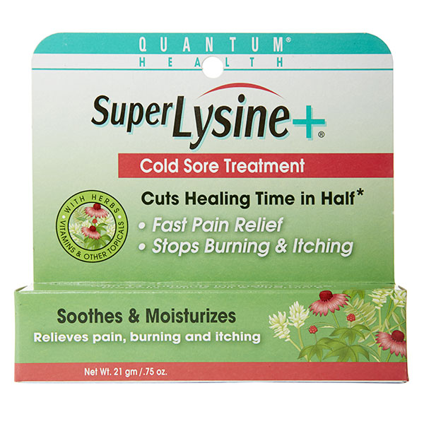 Super Lysine + Cream, Value Size, 21 g, Quantum Health