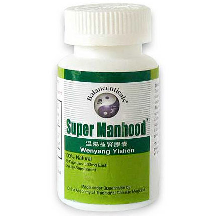 Balanceuticals Super Manhood, Herbal Supplement for Men, 60 Capsules, Balanceuticals