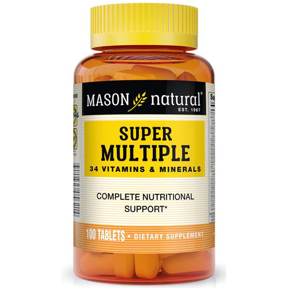 Super Multiple, 100 Tablets, Mason Natural