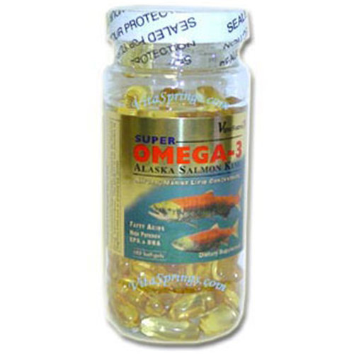 Super Omega 3 Fish Oil 1000mg 100 Softgels, Far Long