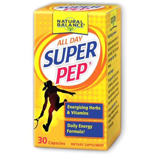 Super Pep, 30 Capsules, Natural Balance
