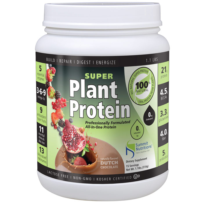 Super Plant Protein, Professionally Formulated All-In-One Protein, 1 lb, Summit Nutritions