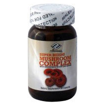 Super Reishi Mushroom Complex, 60 Capsules, Nu Health