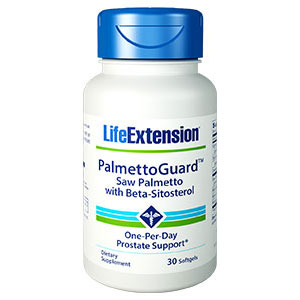 Saw Palmetto PalmettoGuard with Beta-Sitosterol, 30 Softgels, Life Extension