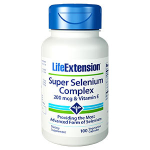 Super Selenium Complex 200 mcg, 100 Vegetarian Capsules, Life Extension