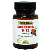 Superior B 12 Sublingual 50 Tablets, Country Life