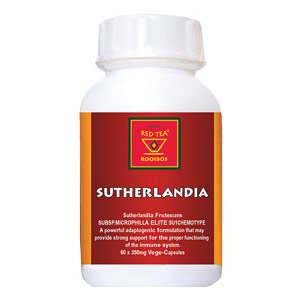 African Red Tea Imports Sutherlandia 100 mg, 60 Vegicaps, African Red Tea Imports