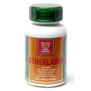 African Red Tea Imports Sutherlandia 100 mg, 60 Tablets, African Red Tea Imports