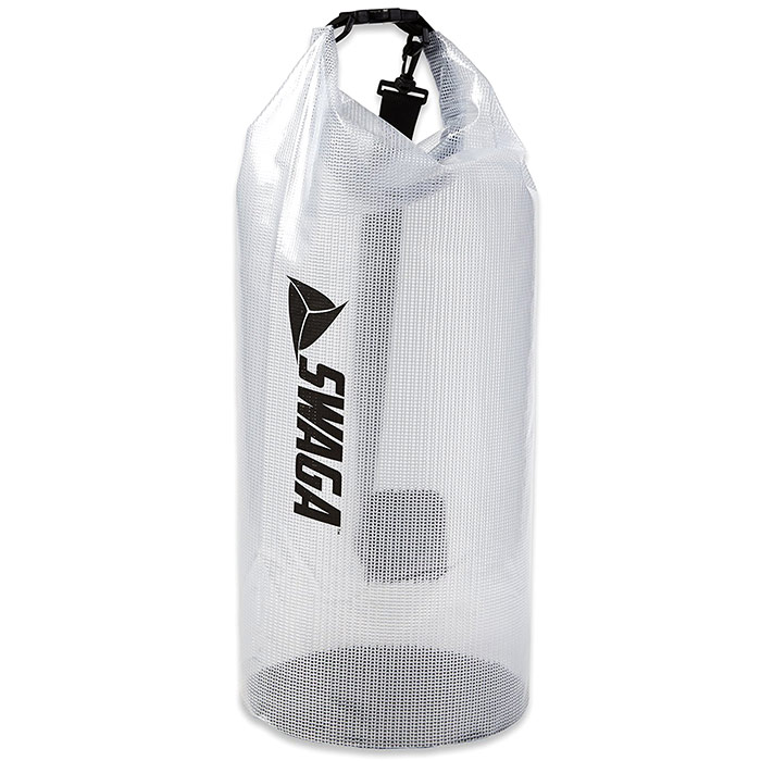 Swaga Dry Sack Waterproof Sports Bag, Clear, 30L