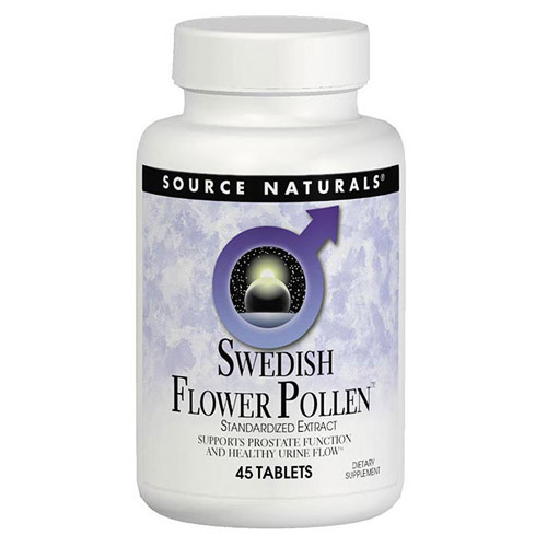 Swedish Flower Pollen Extract 45 tabs from Source Naturals