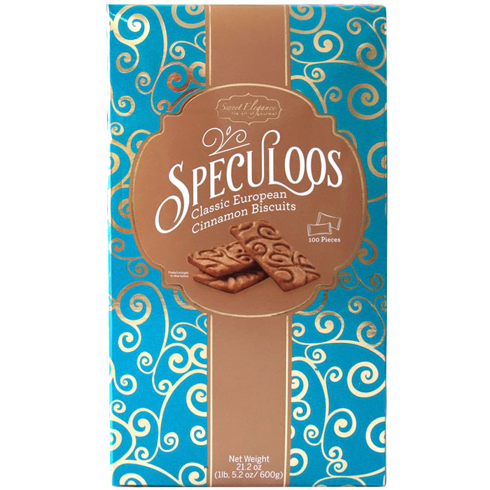 Sweet Elegance Speculoos Classic European Cinnamon Biscuits, 21.2 oz (600 g)