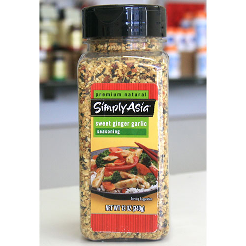 Sweet Ginger Garlic Seasoning, 12 oz (340 g), Simply Asia Foods, LLC