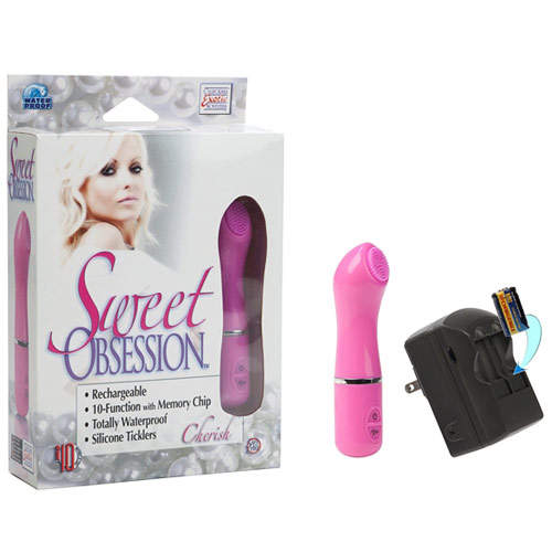 Sweet Obsession Rechargeable Massager, Pink, California Exotic Novelties