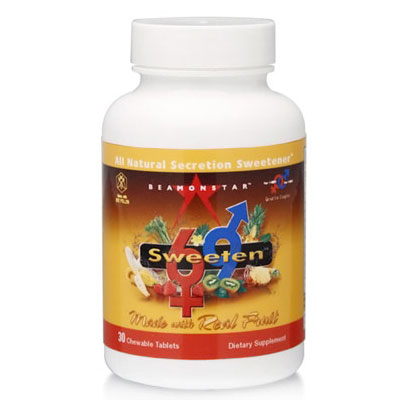 Sweeten 69, All Natural Secretion Sweetener (Sweeten69), 30 Capsules, Beamonstar