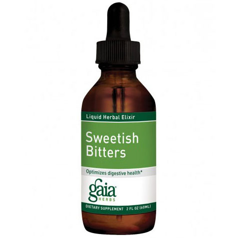 Sweetish Bitters Elixir Liquid, 2 oz, Gaia Herbs