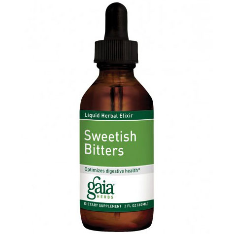 Sweetish Bitters Elixir Liquid, 4 oz, Gaia Herbs