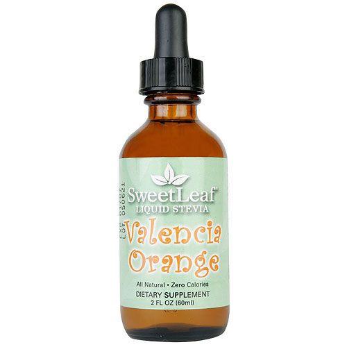 SweetLeaf Liquid Stevia Valencia Orange 2 oz from Wisdom Natural Brands