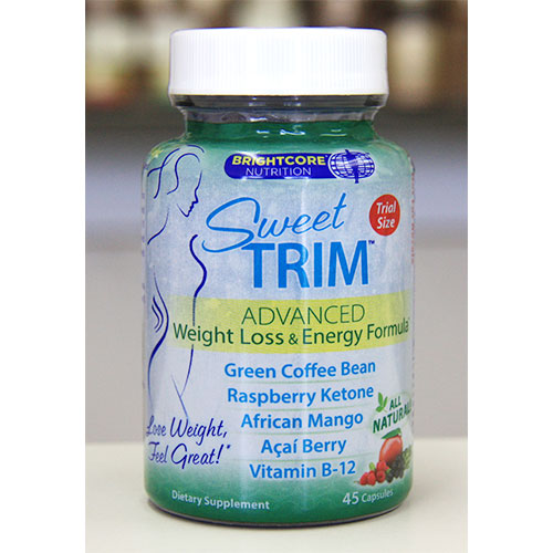 Sweet Trim Trial Size, 45 Capsules, Brightcore Nutrition
