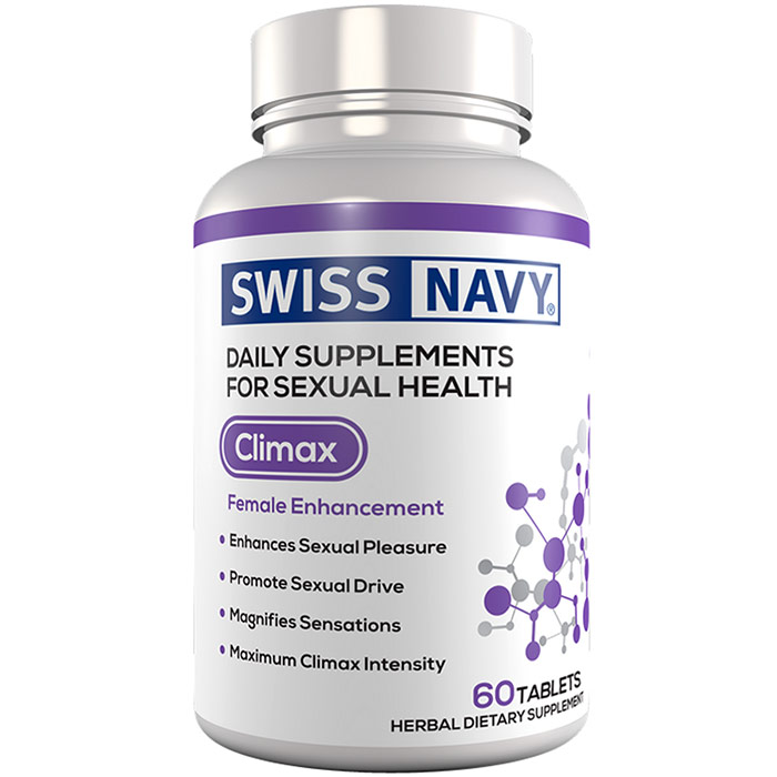 Swiss Navy Climax, Female Sexual Enhancement, 60 Capsules, MD Science Lab