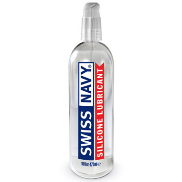 Swiss Navy Silicone Lubricant, 16 oz, MD Science Lab