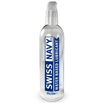 Swiss Navy Water Based Lubricant, 8 oz, MD Science Lab