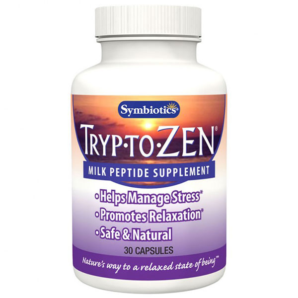 Symbiotics TryptoZen, Stress and Anxiety Reducer, 30 caps