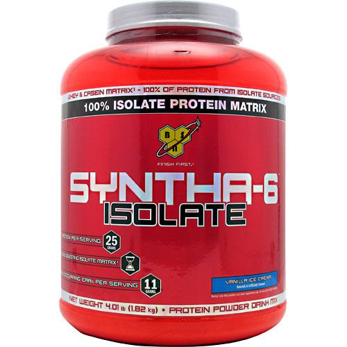 BSN BSN Syntha-6 Isolate Powder, 4 lb