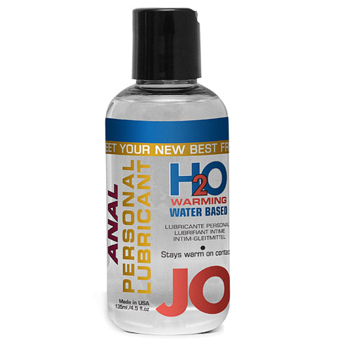 JO Anal H2O Warming Personal Lubricant, Water Based, 4.5 oz, System JO