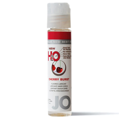 JO H2O Flavored Lubricant, Water Based, Cherry Burst, 1 oz, System JO