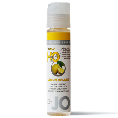JO H2O Flavored Lubricant, Water Based, Lemon Splash, 1 oz, System JO