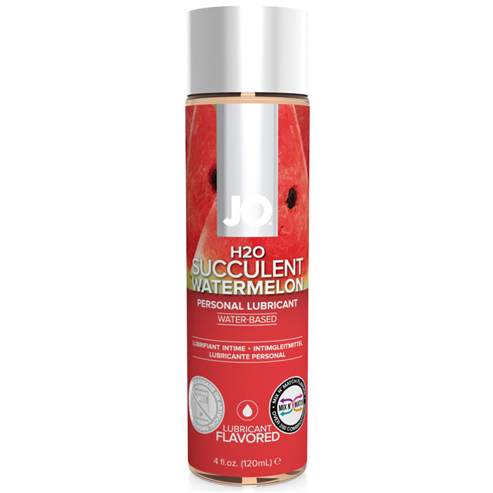 System JO JO H2O Flavored Lubricant, Water Based, Watermelon, 5.25 oz, System JO