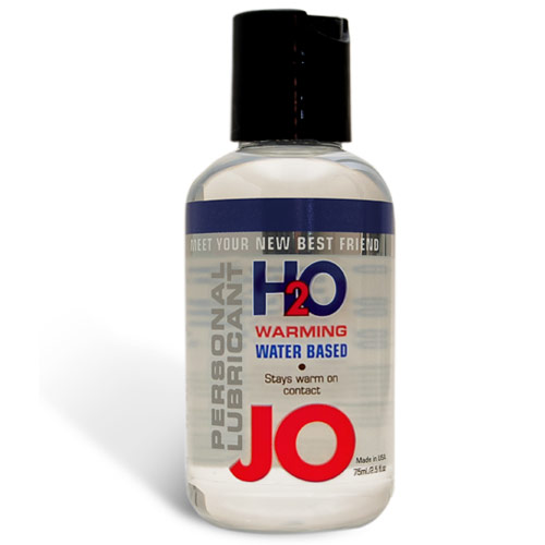 JO H2O Warming Personal Lubricant, Water Based, 2.5 oz, System JO