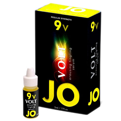 JO Volt 9V Arousing Tingling Serum, Regular Strength, 5 ml, System JO