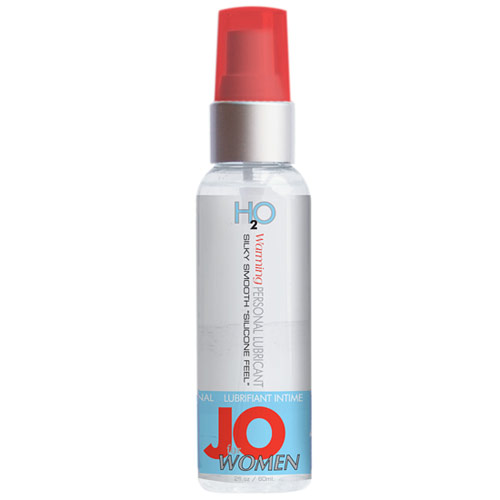 JO Women H2O Warming Personal Lubricant, Water Based, 2 oz, System JO