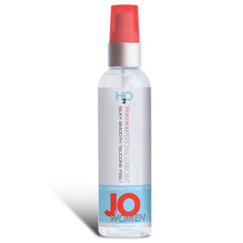 JO Women H2O Warming Personal Lubricant, Water Based, 4 oz, System JO