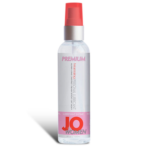 System JO JO Women Premium Warming Personal Lubricant, Silicone Based, 4 oz, System JO