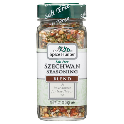 Szechwan Seasoning Blend, 2.1 oz x 6 Bottles, Spice Hunter